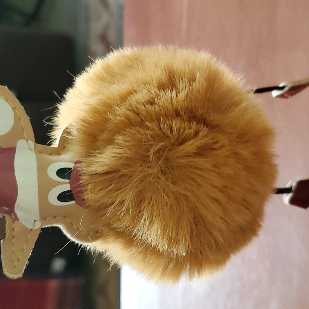 Brown Reindeer Key Holder